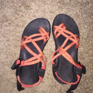 Orange Chacos!