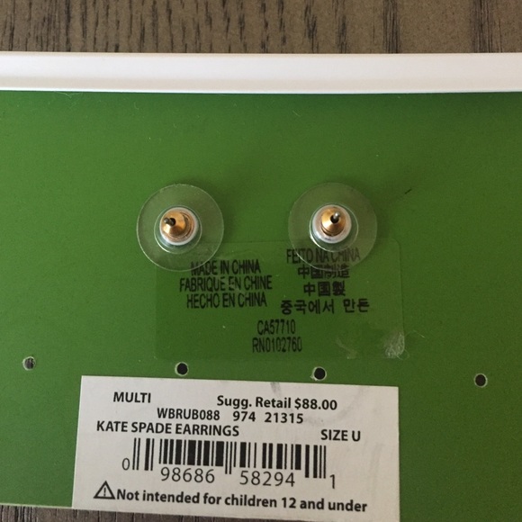 Kate Spade Earrings! - Picture 3 of 4