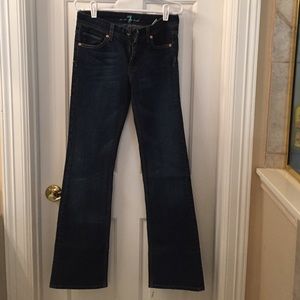 7 for all mankind jeans. Size 27