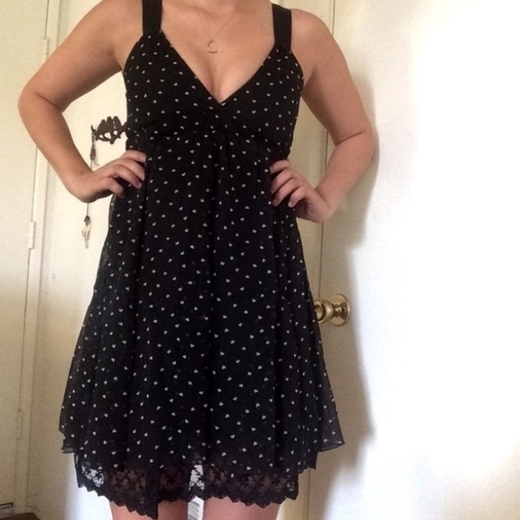 Delias Dresses & Skirts - Delias black skater dress