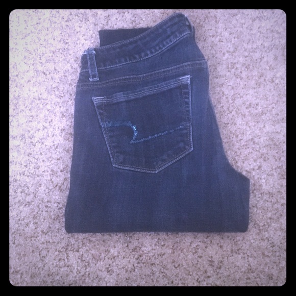 AE size 8 jeans