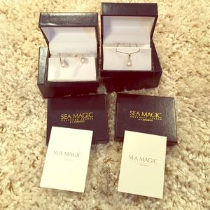 Sea Magic by MiKiMoto pearls set