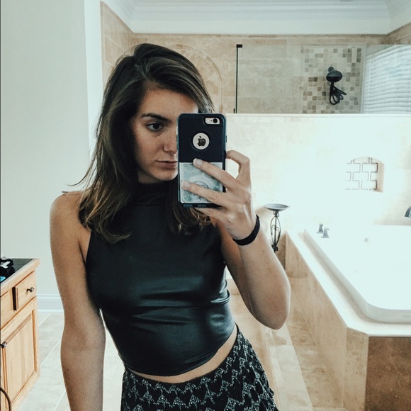 Pleather Tank