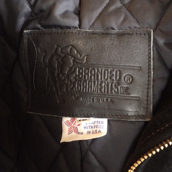 Beautiful Suede motor cycle jacket with fringe - Picture 3 of 4