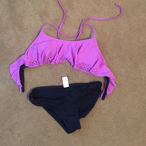 Purple and navy Swimsuit