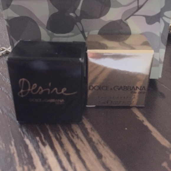 Mini Dolce and Gabana (the one and desire)