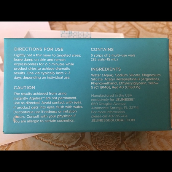 Instantly ageless original by Jeunesse - Picture 2 of 4