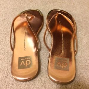 Dolce Vita Shoes - Rose gold flip flops Dolce Vita Shoes - Rose gold flip flops