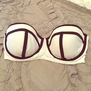 Strapless Triangl Dupe Top