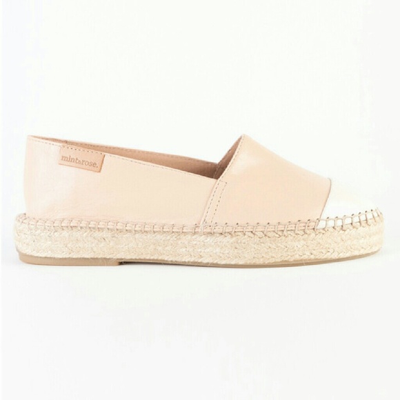 Leather Espadrilles Nude/ivory - Picture 2 of 3