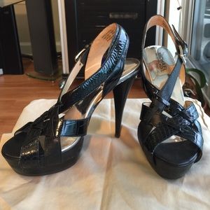 Sexy Michael Kors double platform heels