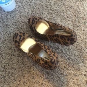 Leopard high heels