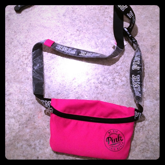 A pink Fanny pack