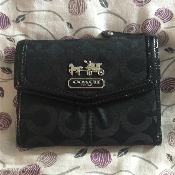 Coach Black Wallet