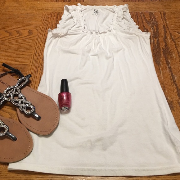 SO Tops - 💖cute scrunched tank💖
