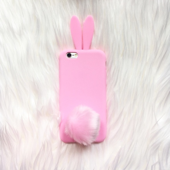 Fluffy Bunny iPhone Case