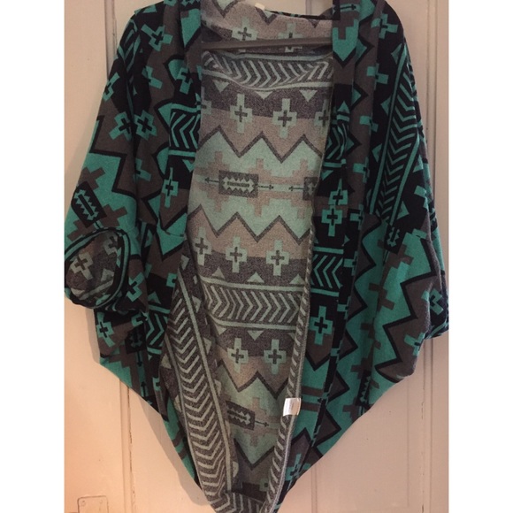 Aztec Print Sweater