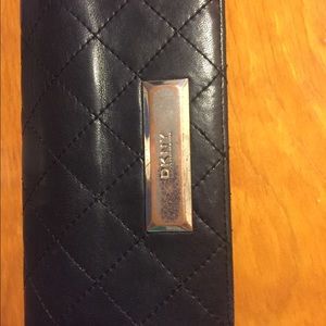 Leather dkny wallet