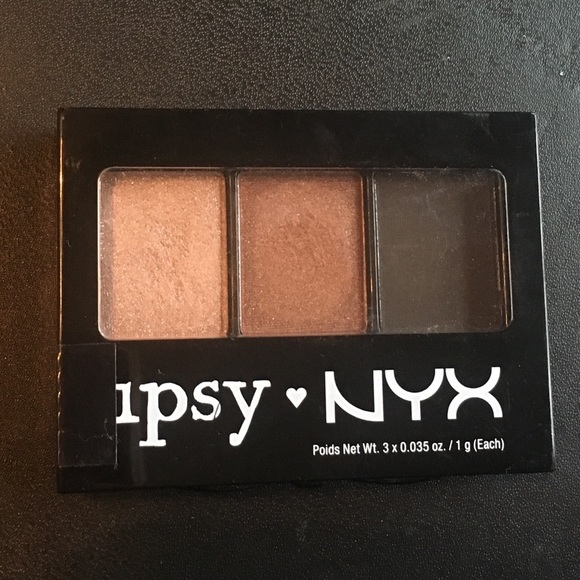 Ipsy x nyx eyeshadow trio