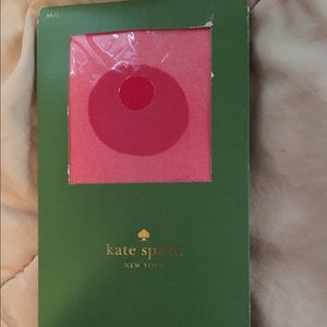 Kate spade red dot tights