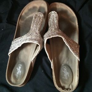 Silver candies Birkenstock look a likes
