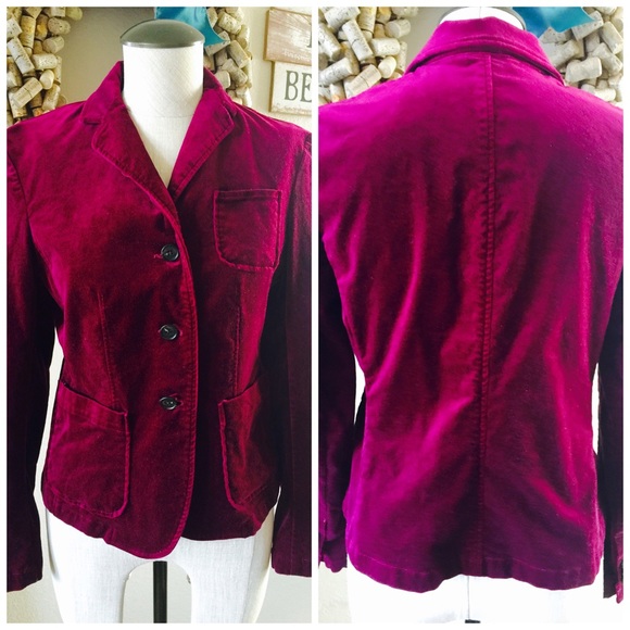 Velvet Blazer