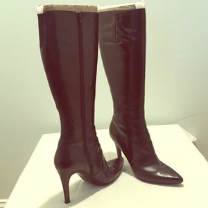 Nine West Leather Gallivant Boots