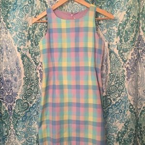 Vintage plaid dress!