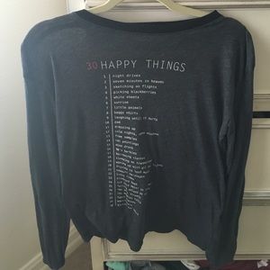 30 happy things wildfox long sleeve