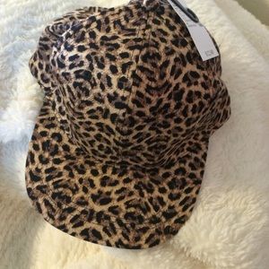 Cheetah Print Hat