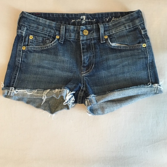 7 for all man kind shorts