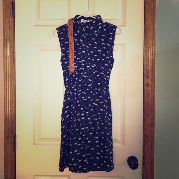 Kitty Print Summer Dress