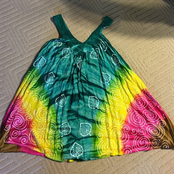 Tie dye dress