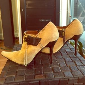 Authentic Casadei suede shoe boots