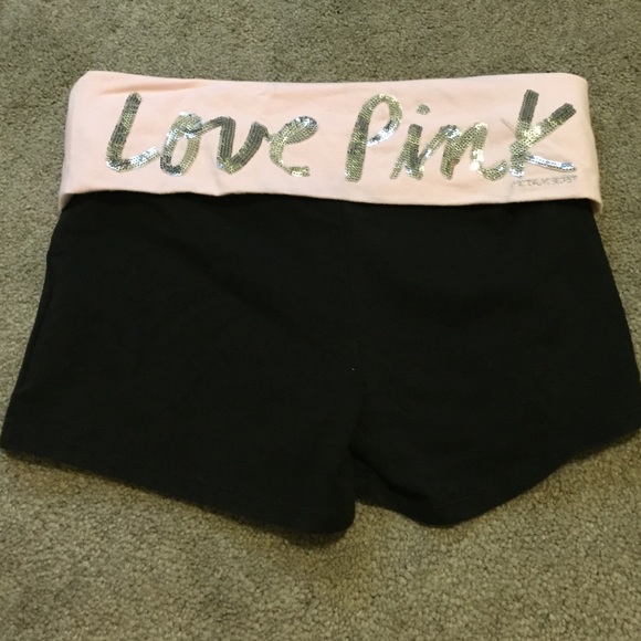 PINK Victoria's Secret Pants - 🎉SALE🎉 VS PINK YOGA SHORTS