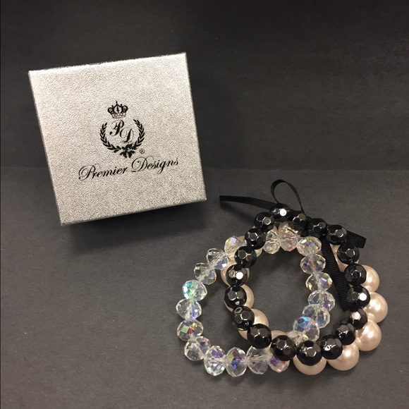 3 strand stretch bracelet