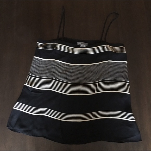 Vince spaghetti strap flowy top