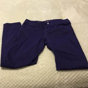 Purple loft jeans