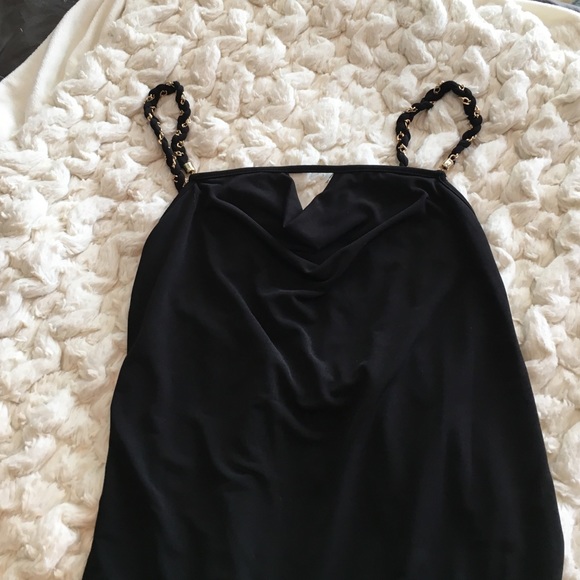 Sexy black dress