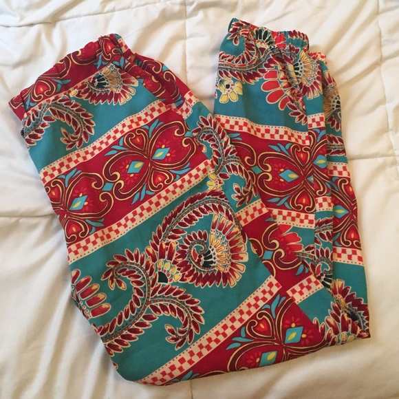 Bohemian loose pants