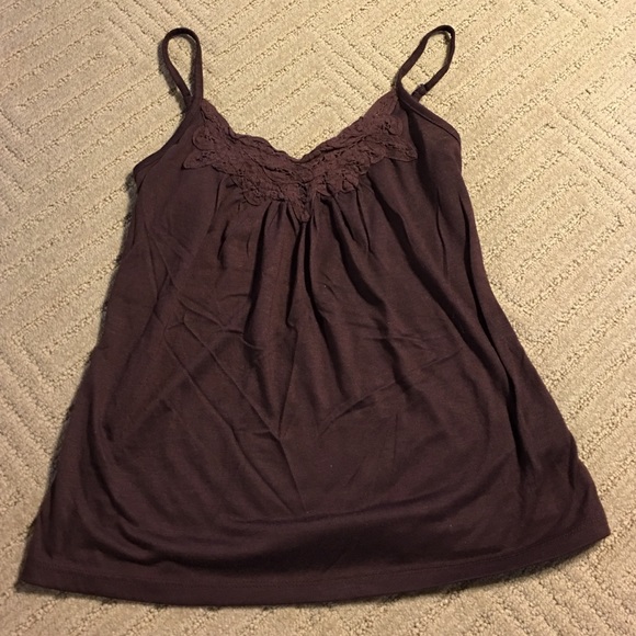 Brown tank top