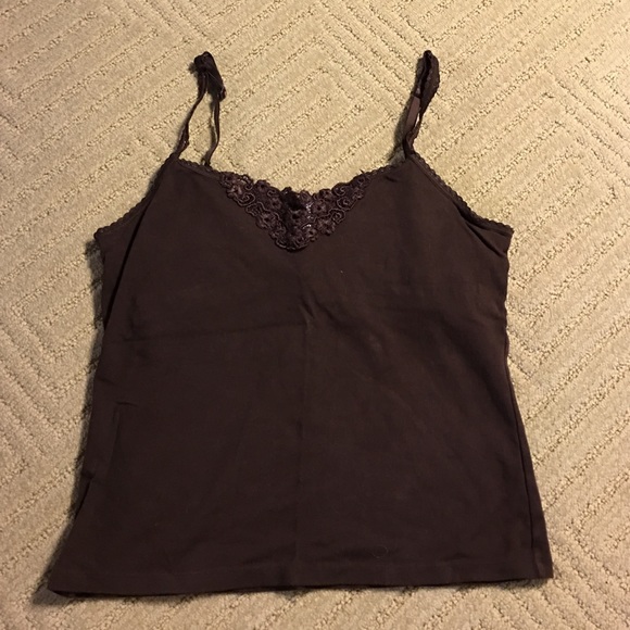 Brown tank top