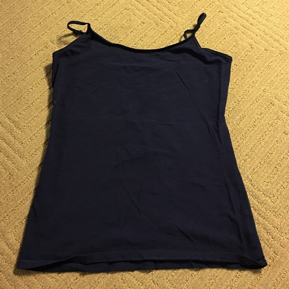 Navy blue tank top