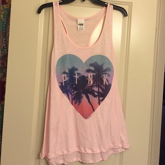 VS Pink Racerback Tank