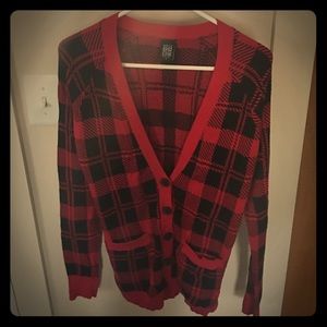 Nollie plaid cardigan