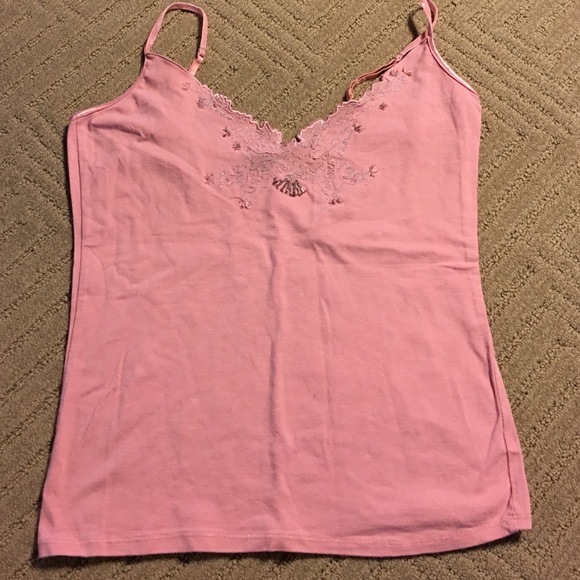 Pink tank top