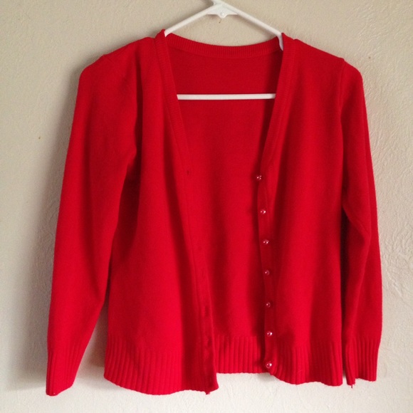 Red Cardigan