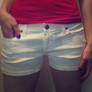 Paige White Jean shorts
