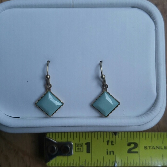 ♦ 3 for $15 Costume Mint Earrings NWOT - Picture 6 of 7