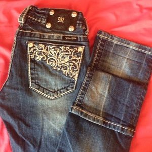 Miss Me straight leg denim